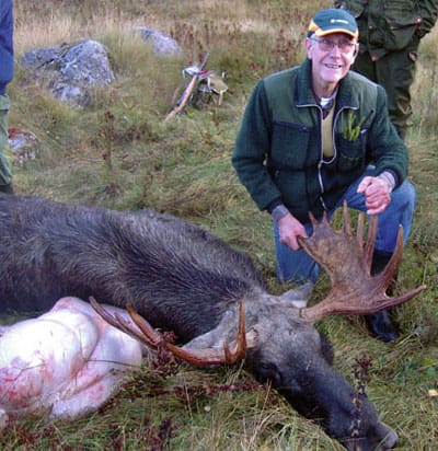 Den udda 16-taggaren som Lennart Carlsson sköt i Broddebo utanför Åtvidaberg den 10 oktober.