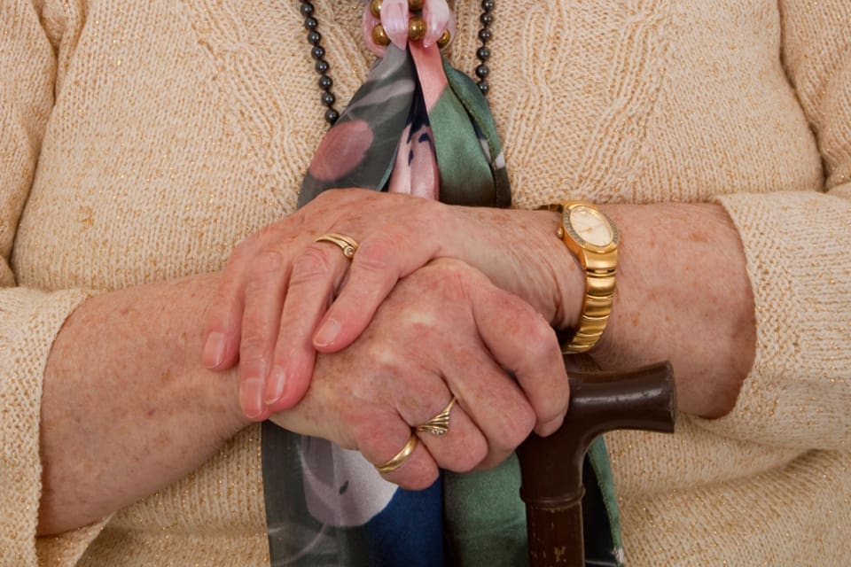 Den 80-åriga änkan åtalas för vapenbrott eftersom hon haft kvar sin avlidne makes två jaktvapen. (Arkivbild)