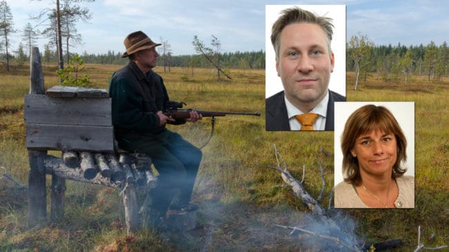 Tänker miljöminister Isabella Lövin försöka stoppa EU-förslaget om att ha jaktförbud i strikt skyddade naturområden på tio procent av Sveriges yta? Det undrar M-riksdagsledamoten John Widegren.