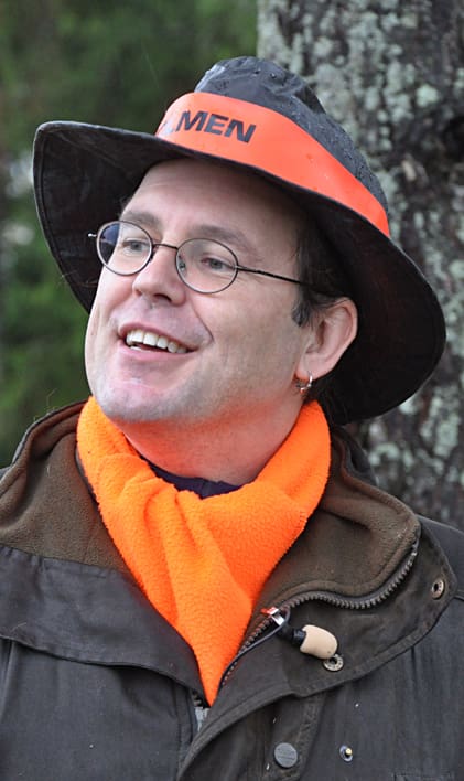 Finansminister Anders Borg filmades när han sköt en räv.