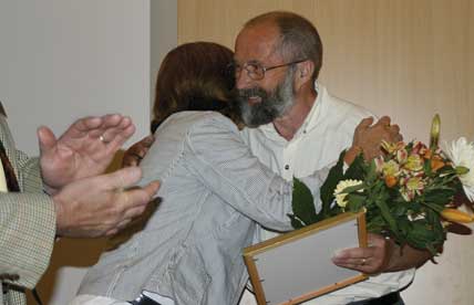 Assar Nilsson blev hedersmedlem i JRF.