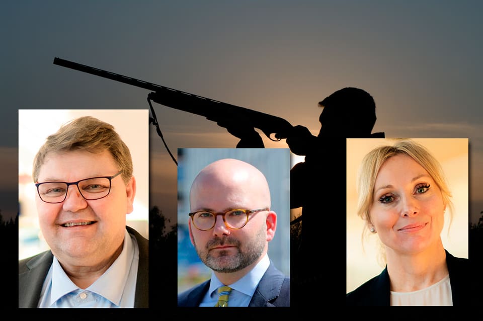 Den här veckan har svenska EU-parlamentariker chansen att försvara våra jägare, skidskyttar och legala vapenägares intressen skriver SD-trion Peter Lundgren, Charlie Weimers och Jessica Stegrud i EI-parlamentet inför omröstningen om blyhagelförbudet.