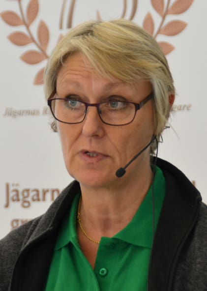 Ruona Burman, viltsamordnare på Naturvårdsverket.