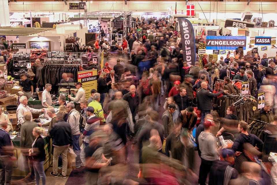Mörkersikten, jakthundar och medverkan från influencers inom jakt var några inslagen i årets upplaga av Elmia Game Fair i Jönköping. Totalt var det över 18 400 besökare under de tre mässdagarna.