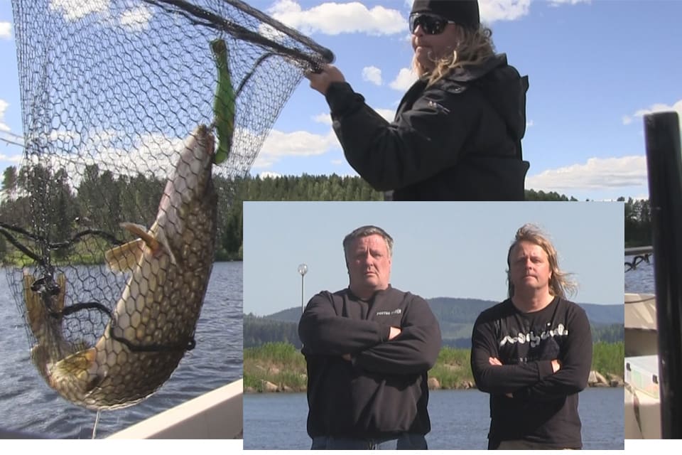 Mikael Moilanen och MIkael Gustafsson testade att besegra fiskare med lokalkännedom.