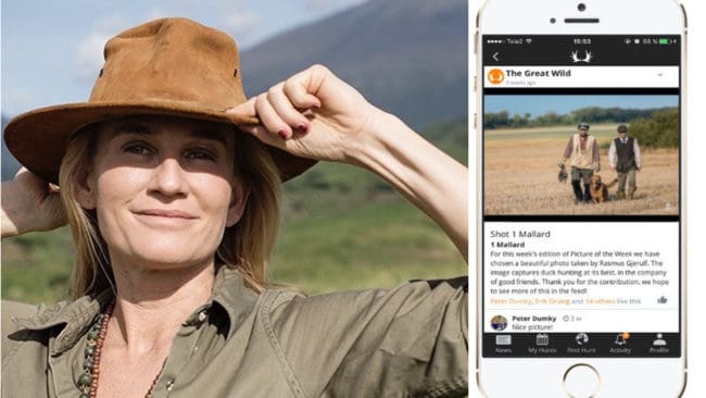 Dansk-svenska jaktprofilen Natasha Illum Berg var en av de kändisar som investerade i appen The Great Wild.