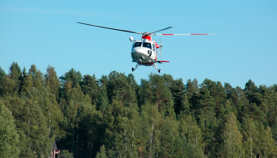 I Norge begärs det att få sitta in helikopter för att kunna skjuta två fårdräpande vargar som ska avlivas.
