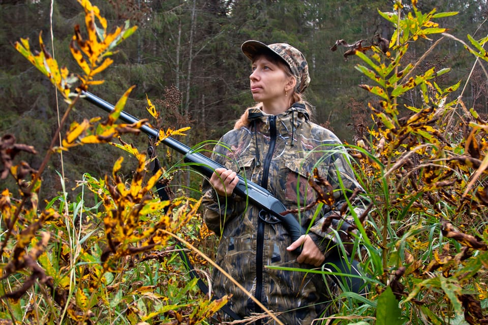 I Alaska är var femte jägare kvinna. (Arkivbild)