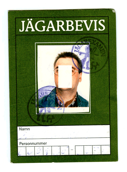 Jägarbevis om godkänd jägarexamen, som kan användas vid ansökningar om vapenlicens, såldes till ett 30-tal personer.