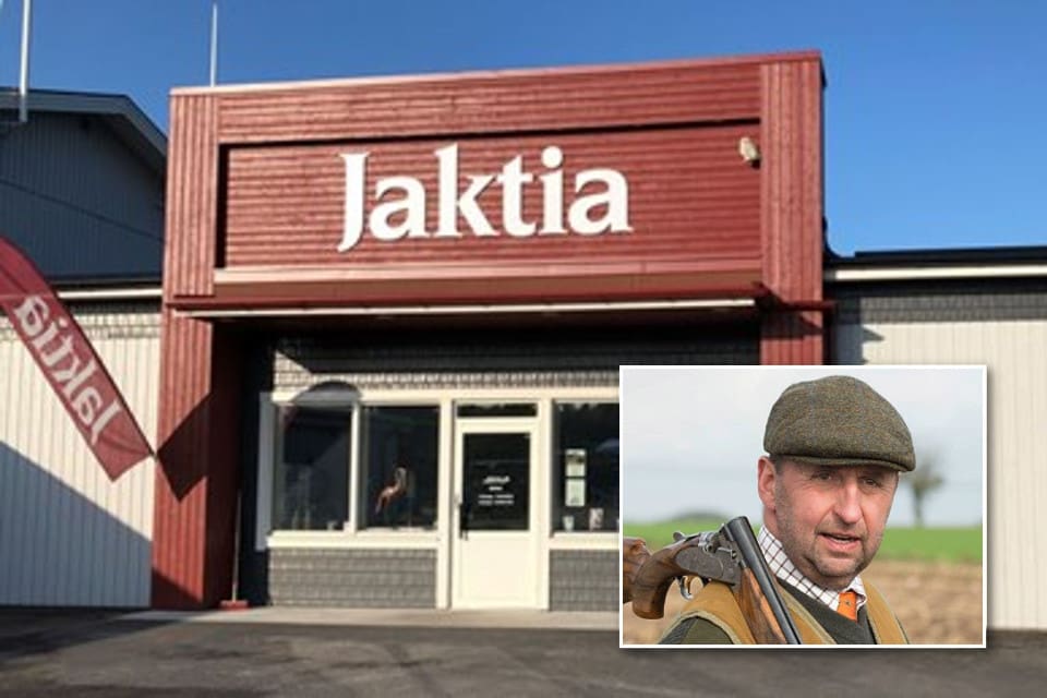 Jaktias vd Lars Martinsson är glad över att försäljningen ökar.