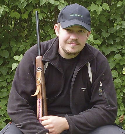 Jan-Olov Pettersson, klubbmästare i Järnboås.