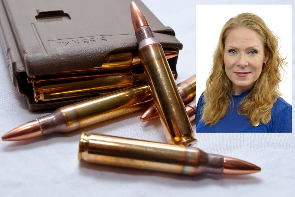Marléne Lund Kopparklint (M) tillhör dem som kommer att rösta mot regeringens proposition som bland annat innebär att magasin som rymmer för många patroner förbjuds eller licensbeläggs.
