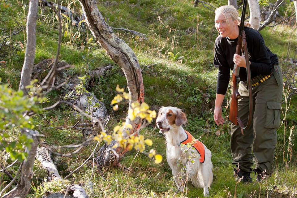 Andelen kvinnliga jägare i Norge fortsätter att öka.