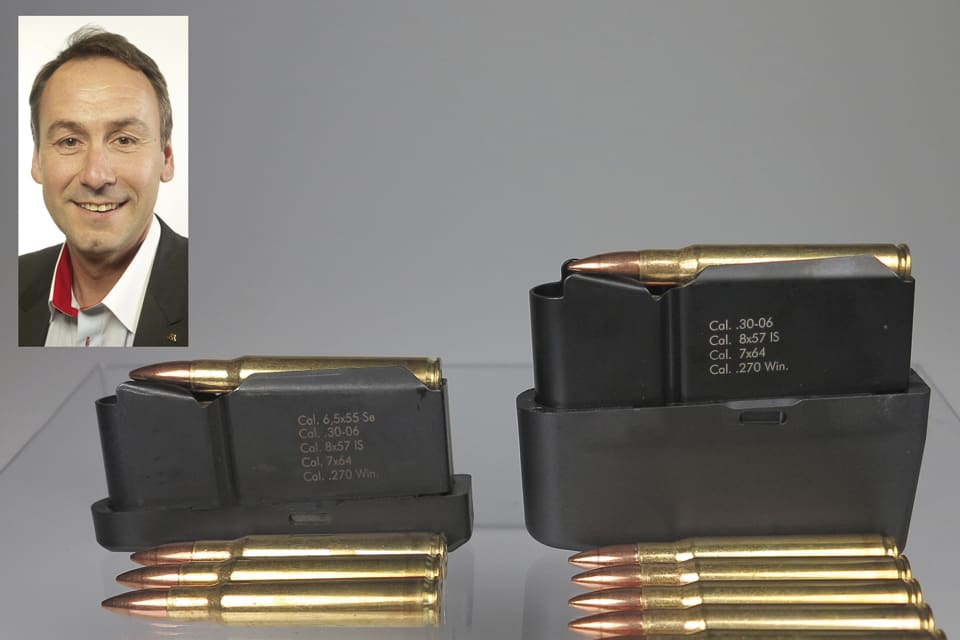 Sten Bergheden (M) konstaterar att en stor majoritet i riksdagen kommer att rösta ned regeringens försök att införa tillståndskrav för löstagbara magasin.