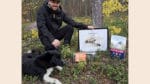 Karelaren Nix, med ägaren Edvin Nordström från Örnsköldsvik, segrade i älgmarkerna utanför Skellefteå i Karelarkampen, Svenska björnhundklubbens rasmästerskap.
