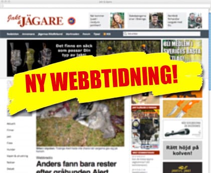 jaktojagare.se får ett nytt och fräscht utseende.