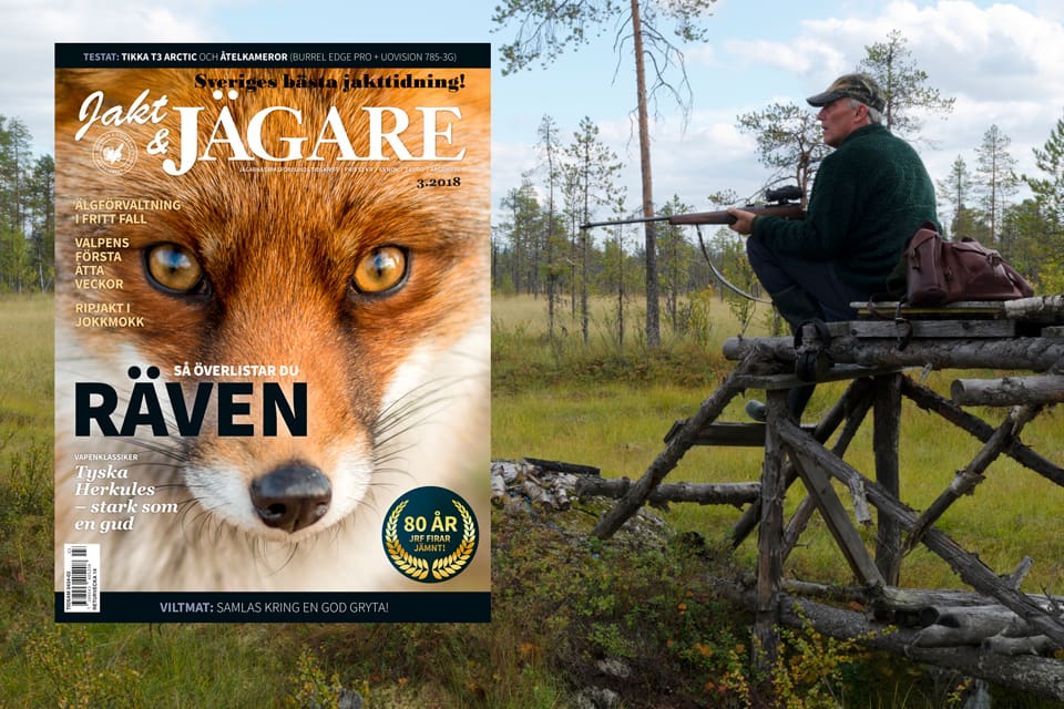 Jakt & Jägare ökade med 1 000 läsare och nådde 69 000 personer förra året. Jakt & Jägare var den enda jakttidningen med fler läsare under 2017, jämfört med året före i Orvesto-mätningen.