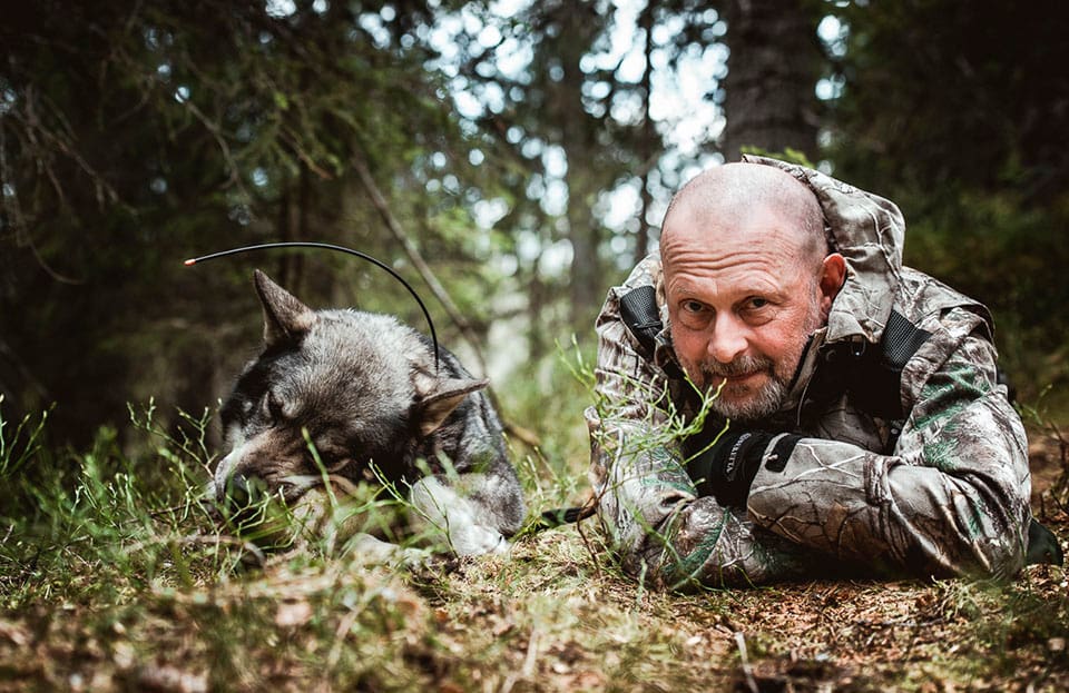 Peter Ekeström är ett av dragplåstren den här helgen när Jämtland Game Fair storsatsar på mässans hundprogram.