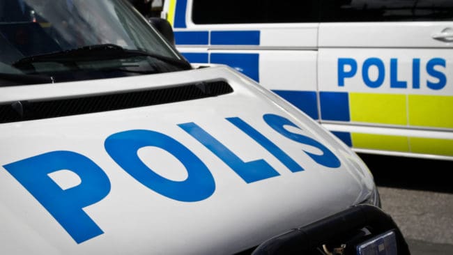 Flera polispatruller och regionala insatsstyrkan fanns på plats i byn utanför Rättvik under gripandet.