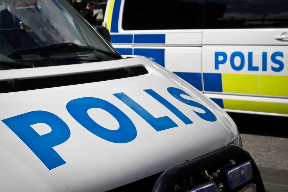 Polisen ryckte ut med flera patruller. (arkivbild)