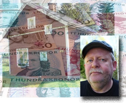 Rävper fick idén att bjuda ut torpet till rovdjursälskare. Frågan är hur mycket pengar han förlorar i affären då jakt på 13 000 hektar inte kan nyttjas med löshund.