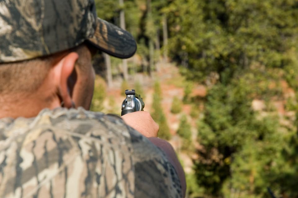 Det kan bli tillåtet att jaga med revolver i den amerikanska delstaten South Dakota.