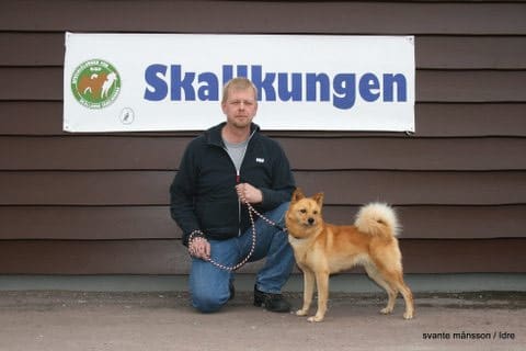 Segraren Anders Morin och Fort Hjort Nalli från Västerbottens Kust- & inland.