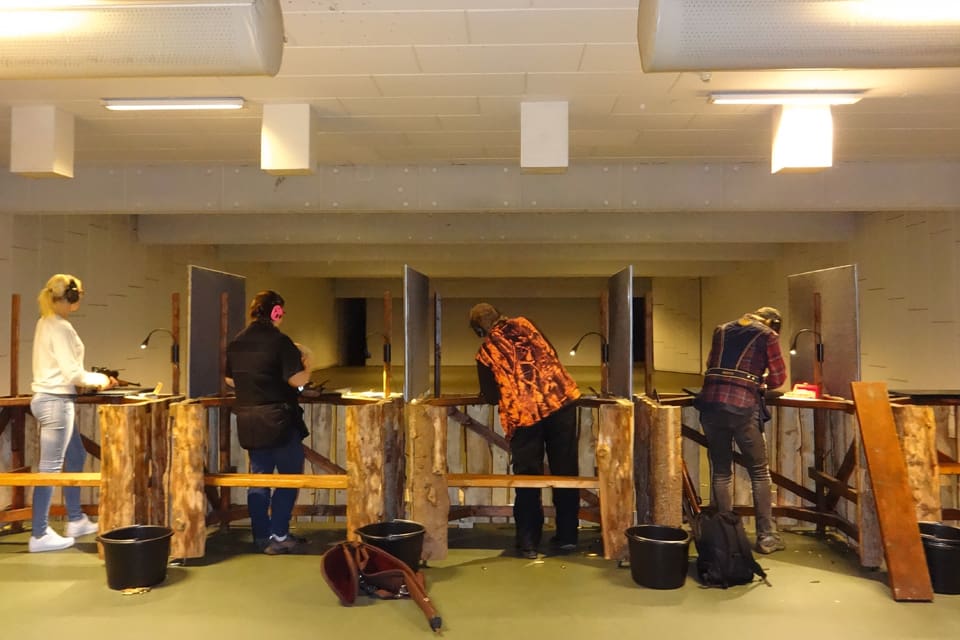 En skjutbiograf vid Lanna Lodge Golfresort utanför Örebro ska vara klar efter årsskiftet. I målgruppen finns bland andra jägarexamenselever och jägare som behöver öva med studsare. (Arkivbild)