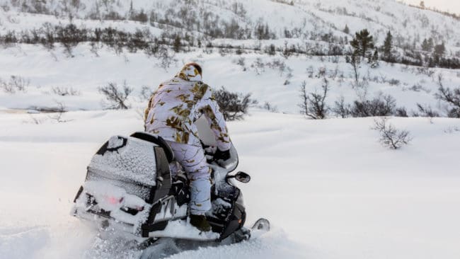 Skoter- och järvspår i snön i Åre kommun tyder på att djuret förföljts, vilket i så fall är ett jaktbrott. En specialenhet vid polisen utreder händelsen efter att upptäckten av spåren polisanmälts av länsstyrelsen. (Arkivbild)