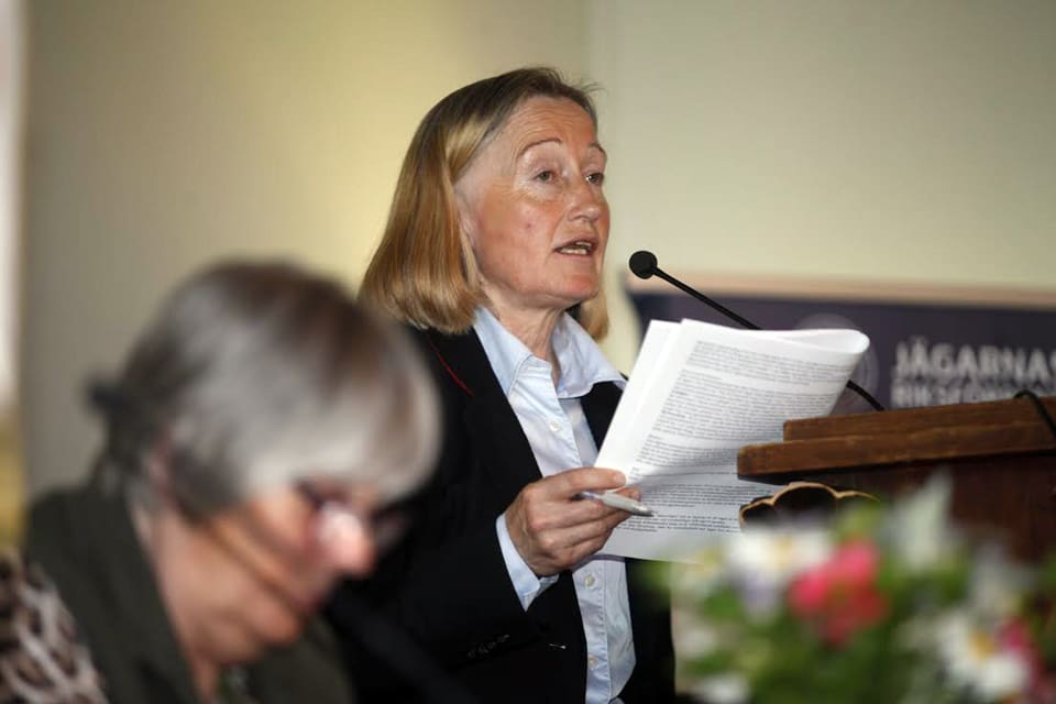 Solveig Larsson omvaldes som ordförande för Jägarnas Riksförbund i två år.