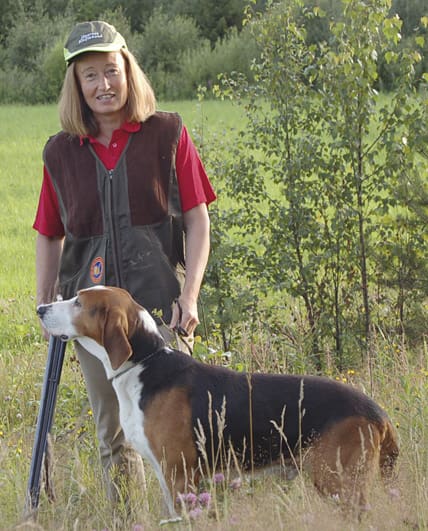 Solveig Larsson, förbundsordförande Jägarnas Riksförbund.