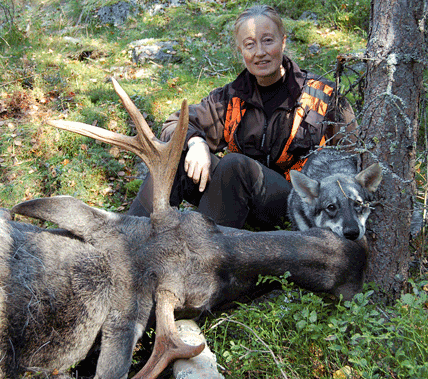 Solveig Larsson, förbunds­ordförande för Jägarnas Riks­förbund.