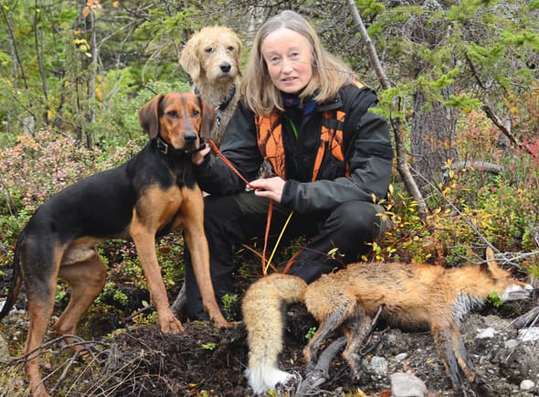 Solveig Larsson, förbundsordförande för Jägarnas Riks­förbund.