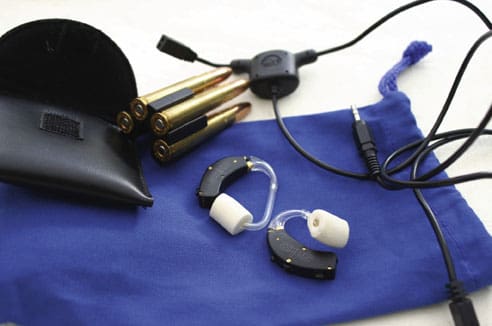Soundscope är en ny typ av aktiva hörselskydd för jakt och skytte. De här skydden liknar en hörapparat