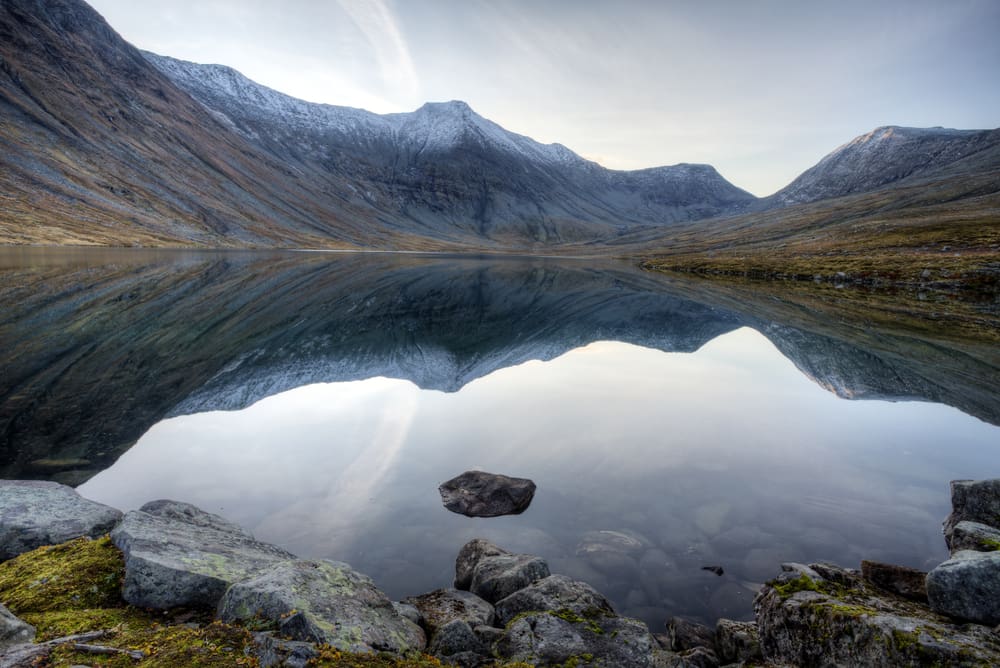 Fjällmassivet Sylarna i Jämtland ingår i den planerade nationalparken. Planerna kan dock grusas på grund av att paragraf 28 inte får användas i nationalparker.