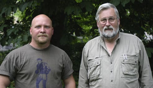 Vapenredaktionen. Petter Anderson och Christer Holmgren är Jakt & Jägares vapenredaktörer.