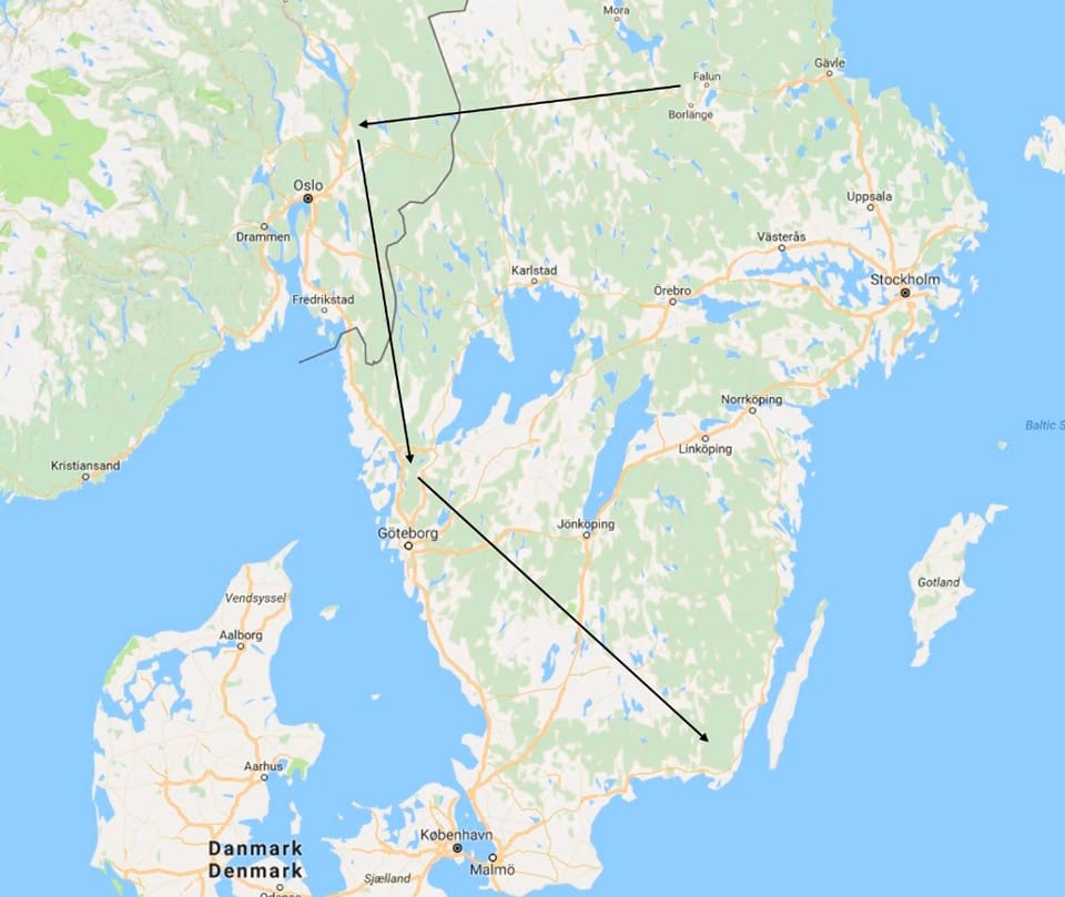 Vargen i Blekinge har vandrat ner från Dalarna, visar DNA-analys av vargspillning.
