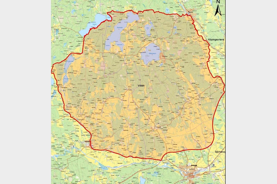 Sex vargar i Vidalnreviret norr om Arboga får fällas i licensjakten. Det blir jakt på just dessa vargar eftersom de ofta gjort besök vid bostäder och ”orsakat oro för boende”.
