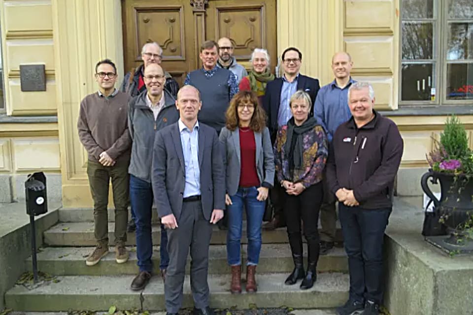 Bildarna av yrkesnämnden med bland andra Sivert Borup från Jägarnas Riksförbund och Ulf Sterler från Jägareförbundet.