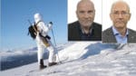 Från vänster i bild: SD-politikerna Runar Filper och Mats Nordberg.