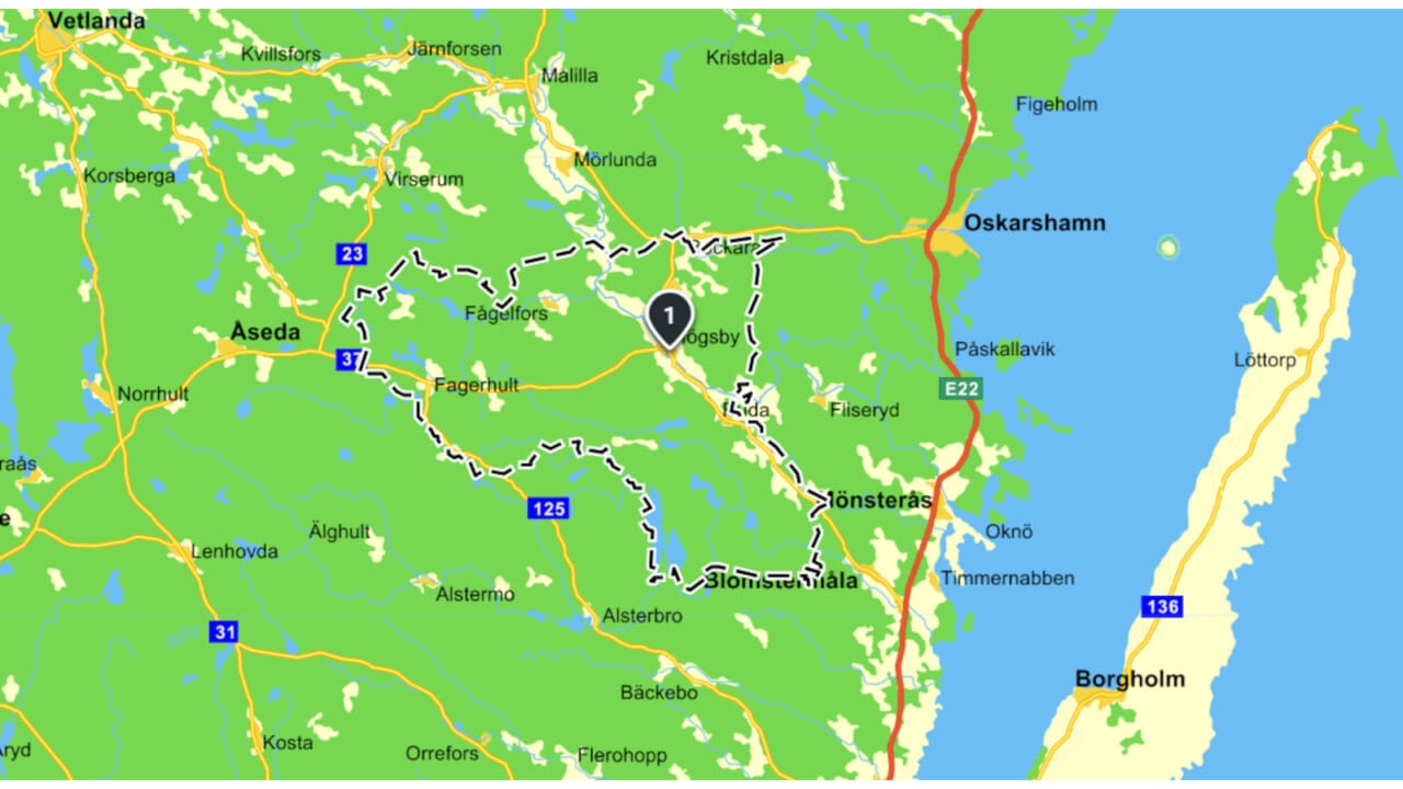 Karta Högsby